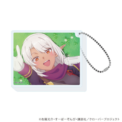 『Aランクパーティを離脱した俺は、元教え子たちと迷宮深部を目指す。』アクリルブロックキーホルダー03/シルク(公式イラスト)